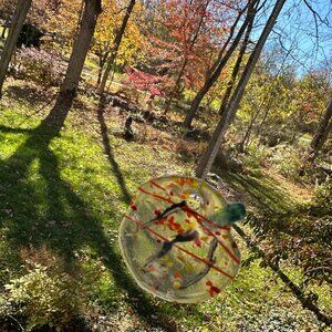 #1768 PUMPKIN ORNAMENT / SUNCATCHER